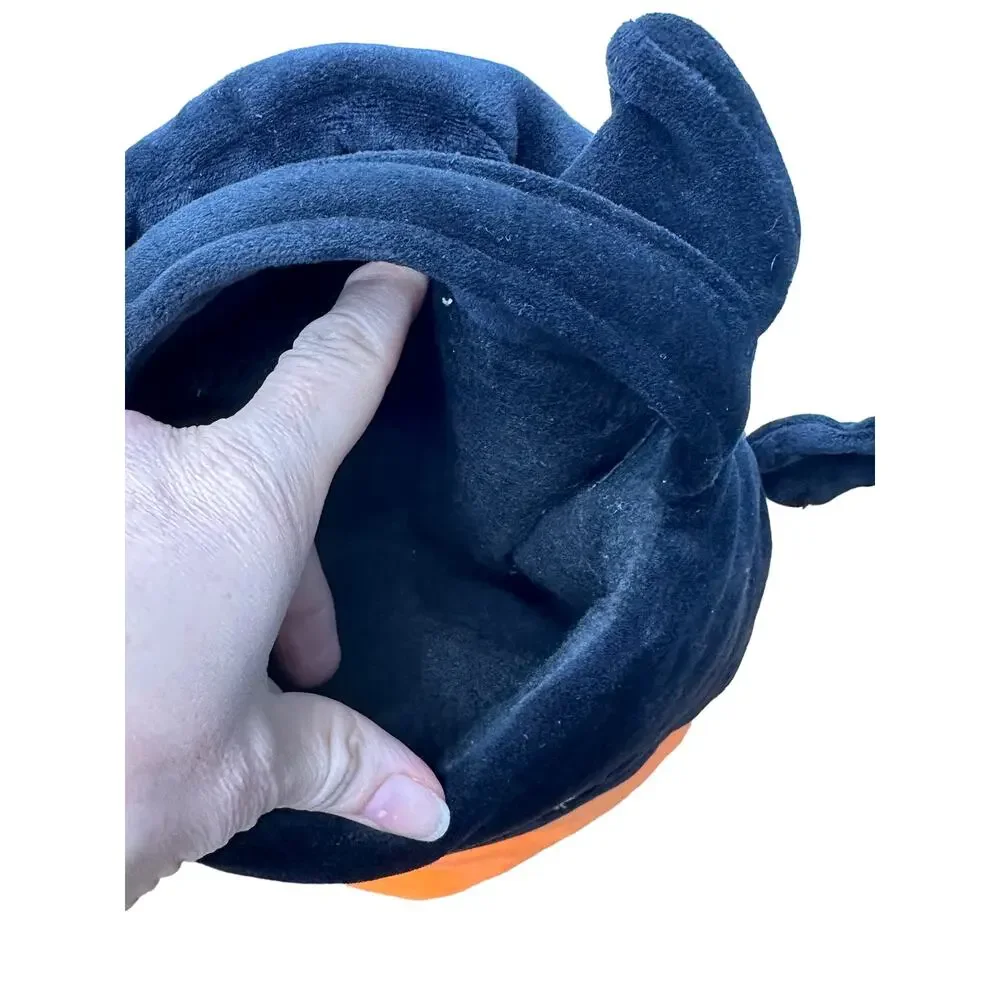 Squishmallows Emily Bat Pumpkin 12” Halloween Pail Basket 2022 Plush NEW